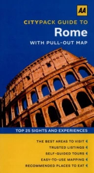 Image of Aa Citypack Guide to Rome by Tim Jepson Paperback