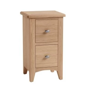 Image of Golston Light Oak Bedside Cabinet