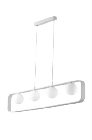 Image of Roxy Globe Bar Pendant, White, G9