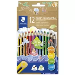 Image of Staedtler Crayon Noris col jumbo 100% PEFC triangular 188 C12 12 pc(s)