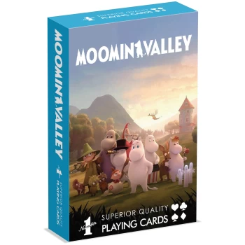 Image of Waddingtons Number 1 Playing Cards - Moomins Edition