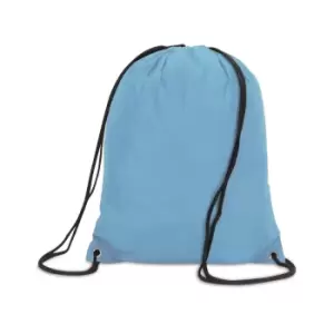 Shugon Stafford Plain Drawstring Tote Bag - 13 Litres (One Size) (Sky Blue)