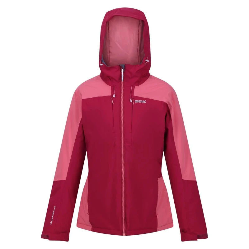 Image of Regatta Highton Stretch III Waterproof Hiking Jacket - Red Red 12