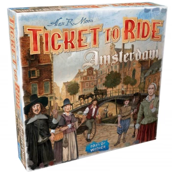 Image of Ticket To Ride Board Game - Amsterdam Edition