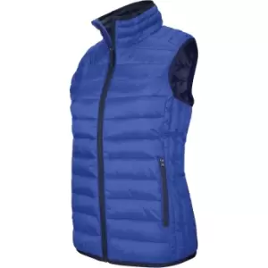 image of Kariban Womens/Ladies Lightweight Down Bodywarmer (XL) (Light Royal Blue)