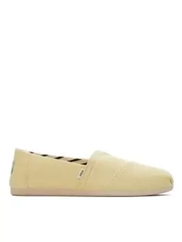Image of TOMS Alpargata Espadrille, Yellow, Size 4, Women