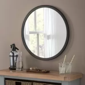 Image of Yearn Mirrors Yearn Classic Round Black Mirror 70Cm