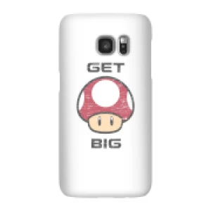 image of Nintendo Super Mario Get Big Mushroom Phone Case - Samsung S7 - Snap Case - Gloss