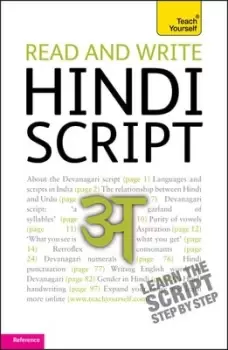 Image of Read and write Hindi script by Rupert Snell
