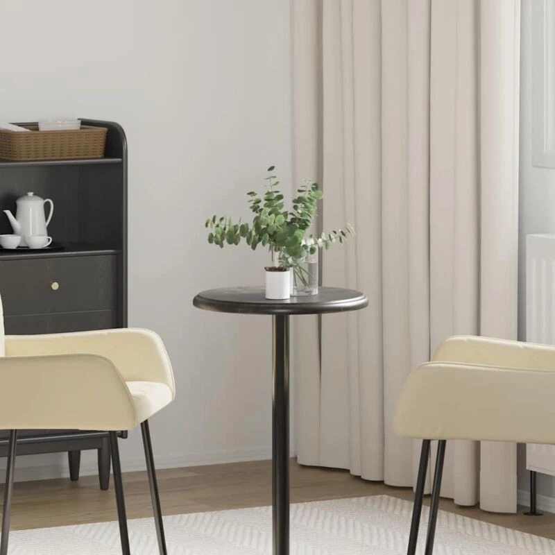 Image of VIDAXL Vidaxl - Table Top Black Ø40x2.5cm Marble 8720286301012