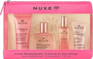 image of Nuxe Prodigieux Floral Travel Pouch Gift Set