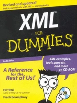 Image of Xml for Dummies by Ed Tittel Paperback