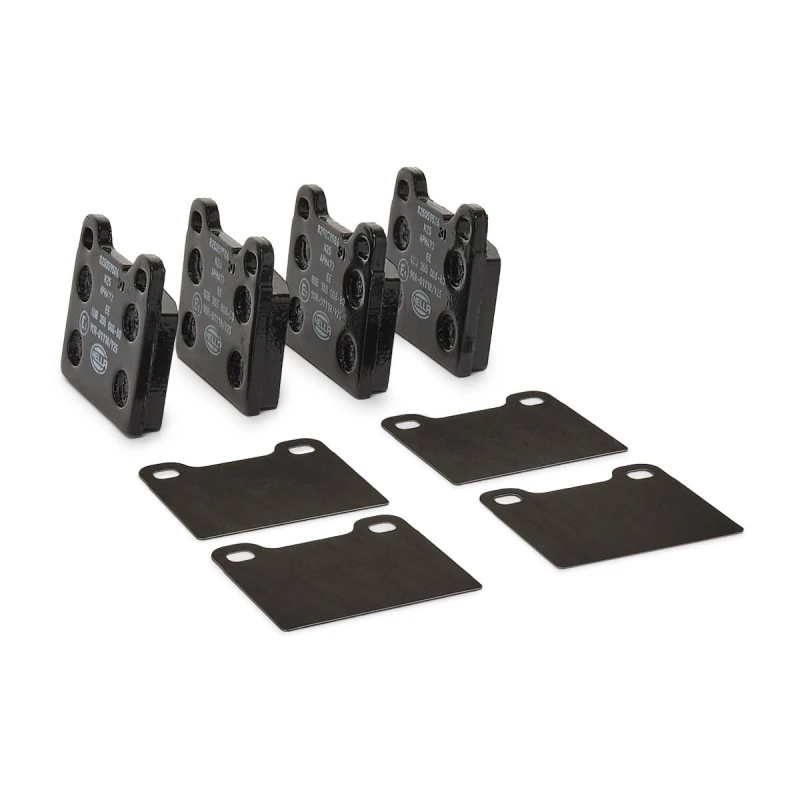 Image of HELLA Brake pad set HELLA 8DB 355 008-801