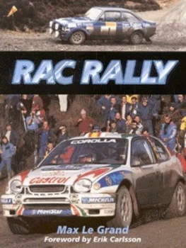 Image of Rac Rally by Max Le Grand Hardback