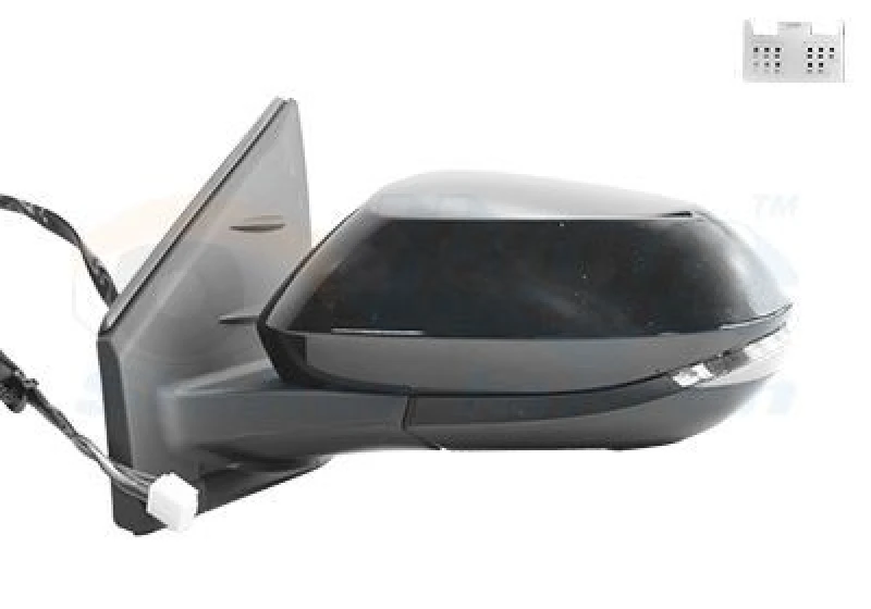 Image of VAN WEZEL Wing mirror VAN WEZEL 5354808