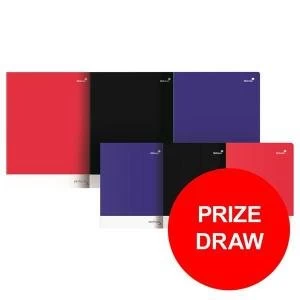 Image of Silvine A5 Notebook Soft Velvet Cover Perforated 75gsm 160pp Assorted