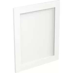 Image of Kitchen Kit Flatpack Shaker Appliance Door Ultra Matt 715x596mm in White Mdf