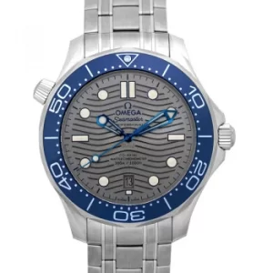 image of Seamaster Diver 300 M Co-Axial Master Chronometer 42mm Automatic Grey Dial Steel Mens Watch