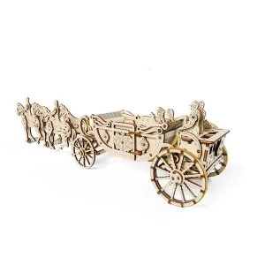 Image of Royal Carriage UGears 3D Wooden Model Kit