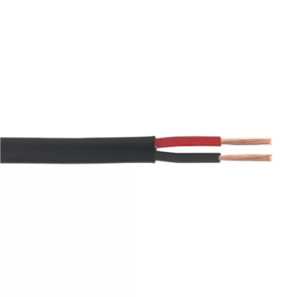 image of Sealey AC1430TWTK Cable Thick Wall Flat Twin 2 x 1mm&#178; 14/0.30mm 30mtr Black