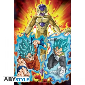 image of Dragon Ball Super - Golden Frieza (91.5 x 61cm) Large Poster