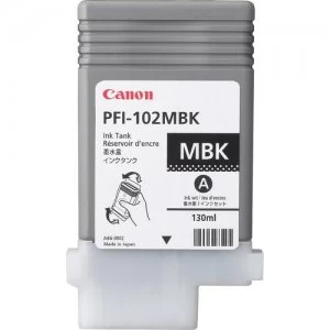 Image of Canon PFI-102MBK Original Matte black