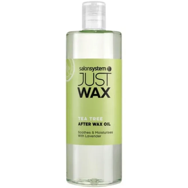Image of Salon System 500ml Just Wax Tea Tree After Wax Oil