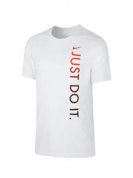 image of Nike Sportswear JDI T-Shirt - White, Size L, Men