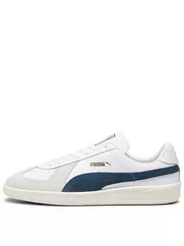 Puma Army Trainers, White, Size 9, Men