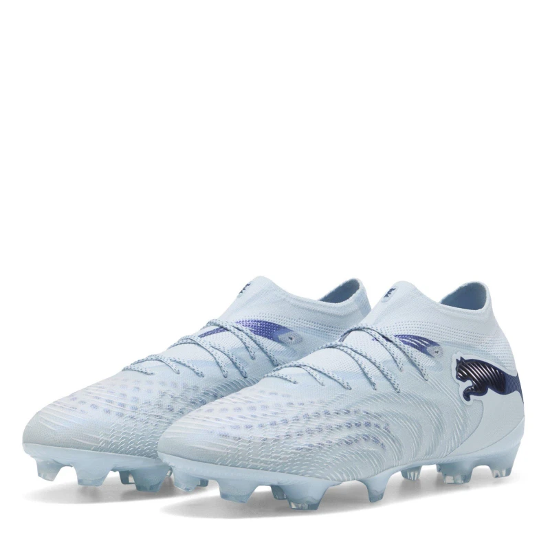 Image of Puma Mens PUMA Future 9 Ultimate Firm Ground Football Boots Icy Blue male 11 (46)