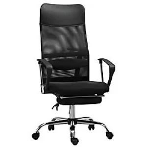 Image of Vinsetto Office Chair Black Polyester, Metal, PVC, Nylon 921-316V70