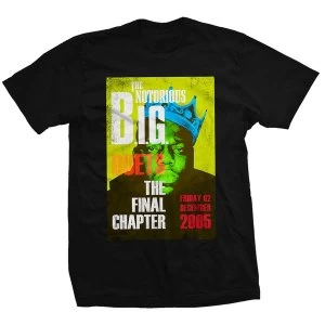 Image of Biggie Smalls - Final Chapter Unisex Large T-Shirt - Black