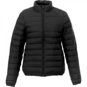 Image of Elevate Womens/Ladies Atlas Insulated Jacket (M) (Solid Black)