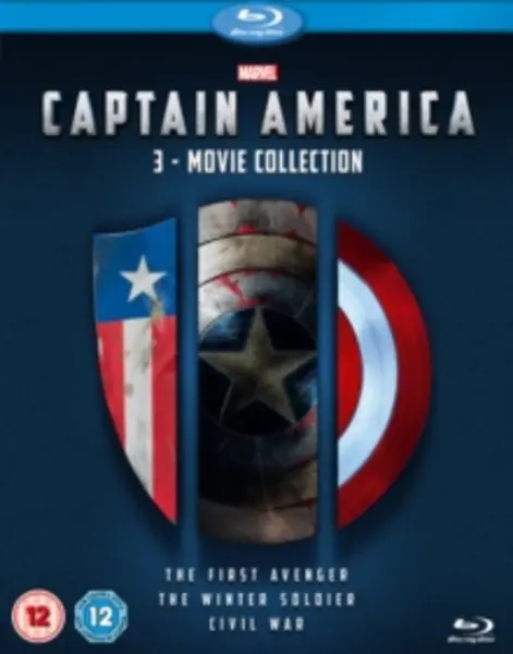 image of Captain America: 3-movie Collection Bluray 8717418484507