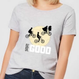 Image of ET Be Good Moon Womens T-Shirt - Grey - 3XL