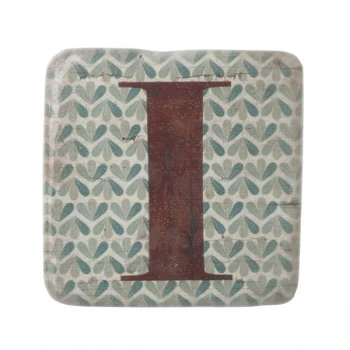 Image of Letter I Coasters By Heaven Sends