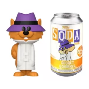 Image of Hanna Barbera Secret Squirrel Vinyl Soda