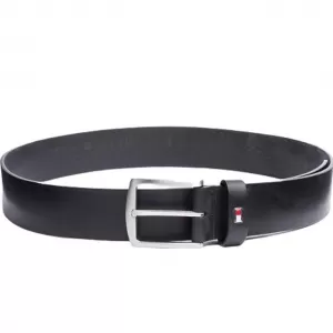 Image of Tommy Hilfiger Mens New Denton 4.0 Leather Belt - Black - 100cm
