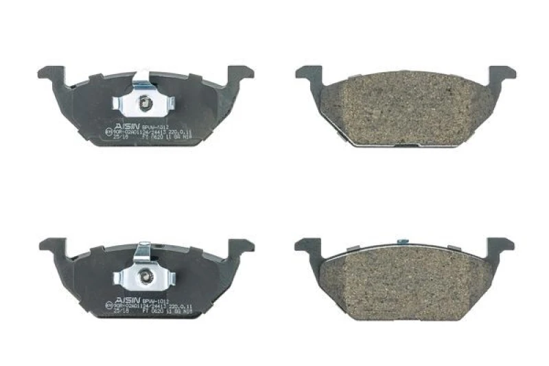 Image of AISIN Brake pad set AISIN BPVW-1012