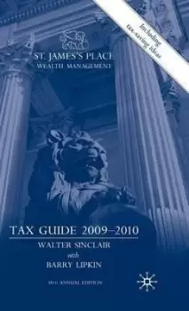 Image of St. James's Place Wealth Management Tax Guide 2009-2010 by W. Sinclair