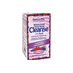 Image of Natures Plus Whole Food Total Body Cleanse Vegetarian Capsules 168 Vcaps