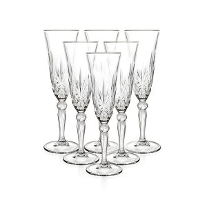 image of RCR Melodia Champagne Flutes - Set of 6