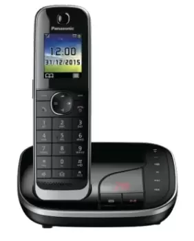 image of Panasonic KX-TGJ320 DECT telephone Caller ID Black