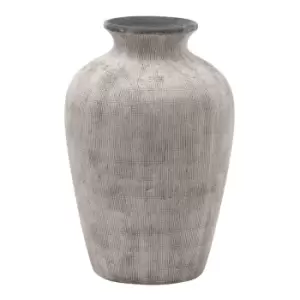Image of Hill Interiors Bloomville Chours Vase in Stone
