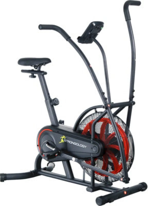 Image of Strongology SCORPION Assault Bike - Compact Home Fitness Stationary Bike for Full Body Workouts, Multi SCORPION-BIKE