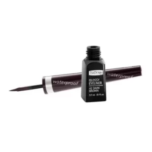 image of Isadora Glossy Eyeliner Dark Brown