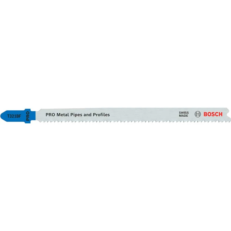 Image of Bosch PRO T321 BF Metal Cutting Jigsaw Blade 2608655098 Qty: Pack of 2