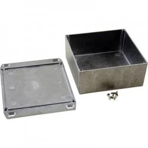 image of Hammond Electronics 1590KKFL 1590KKFL Universal enclosure 125 x 125 x 56 Aluminium Ecru