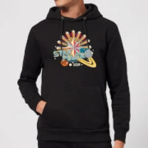 Image of Captain Marvel Star Power Hoodie - Black