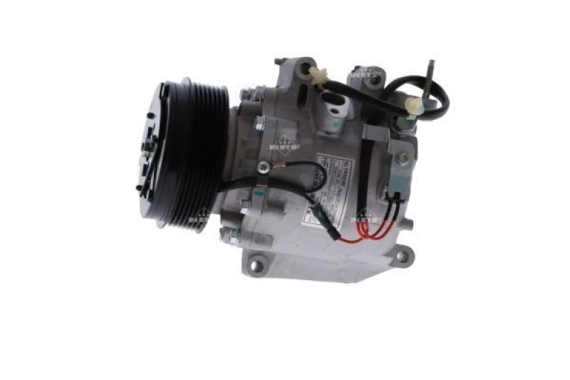 Image of NRF 32923 AC Compressor EASY FIT PAG 46, with PAG compressor oil, with gaskets/seals Compressor,air conditioning (447)